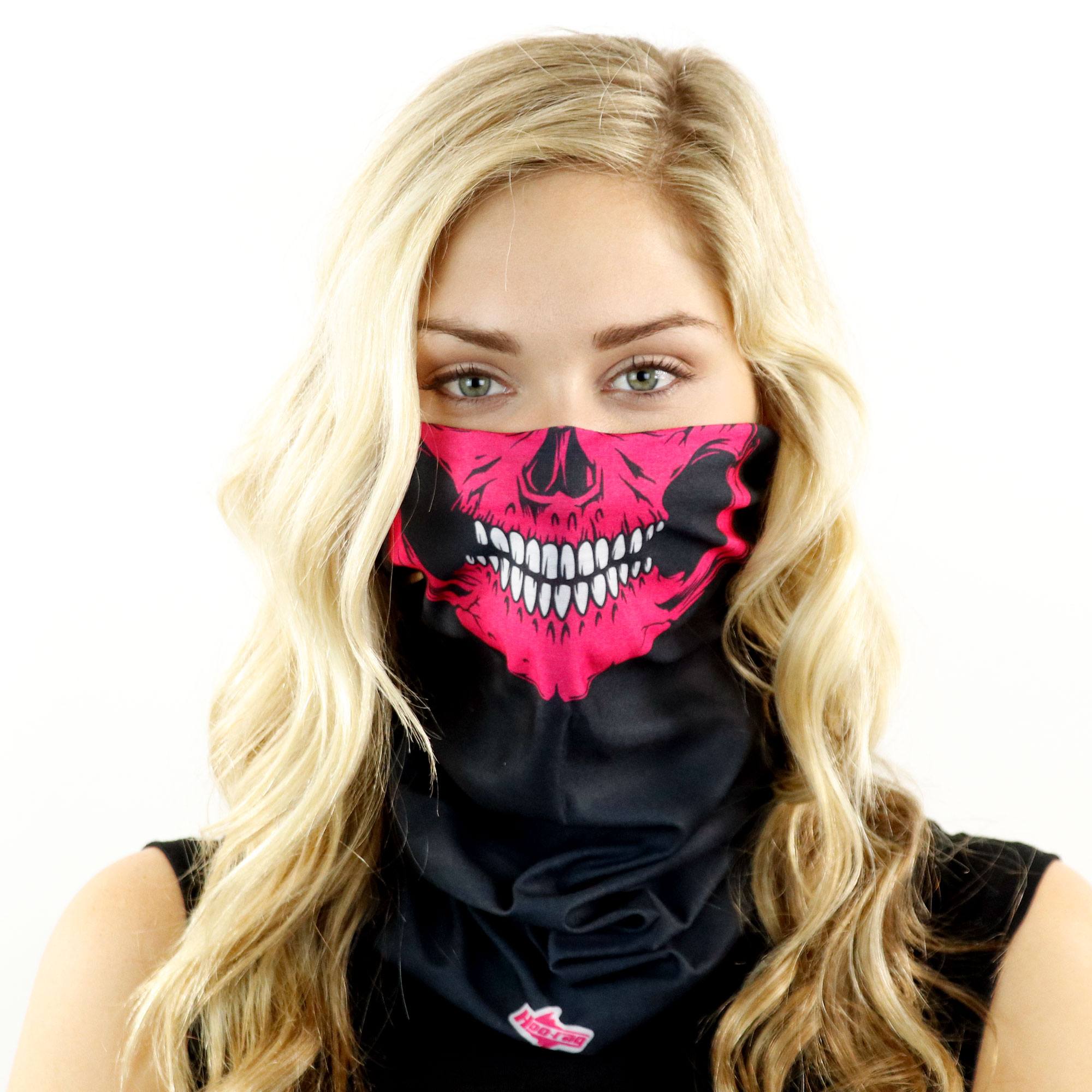 Hot Pink Motorcycle Mask | Hoo-rag